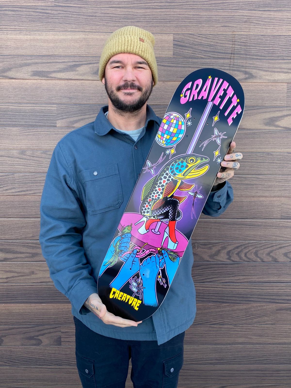 Gravette kingfisher skateboards